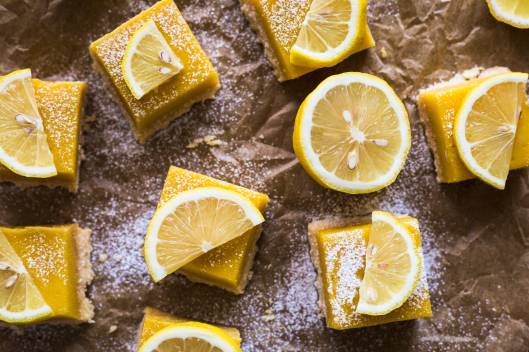 Luscious Lemon Gluten Free Squares